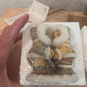 Cherished Teddies Norbit & Nyla Eskimo Figurine w/‎ Box & Certificate